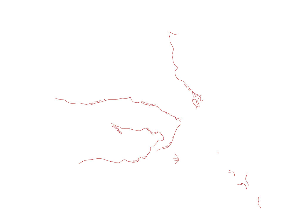 Designated mountain biking trail of Forest Park Trail System