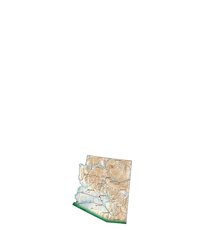 Arizona State Map