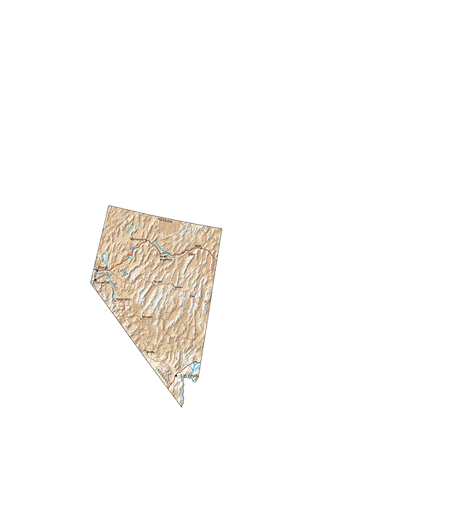 Nevada State Map