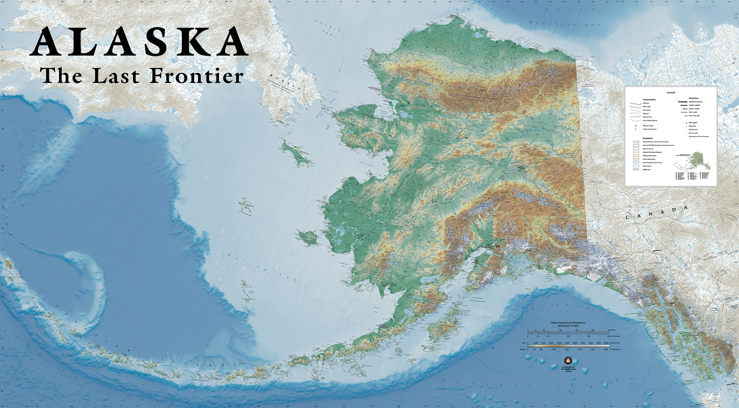 Wall Art of Alaska The Last Frontier